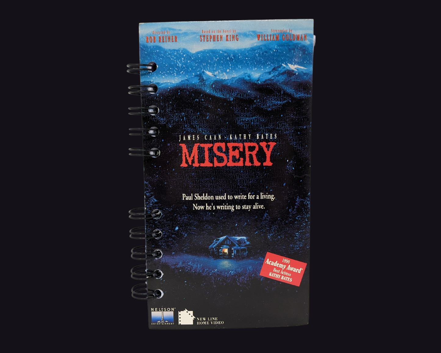 Cahier de film VHS Misery