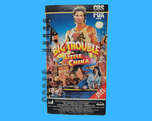 Cahier de film Big Trouble in Little China VHS