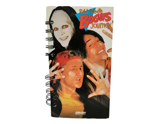 Bill and Ted's Bogus Journey VHS Movie Notebook