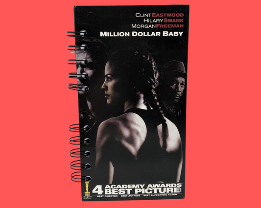 Million Dollar Baby VHS Movie Notebook