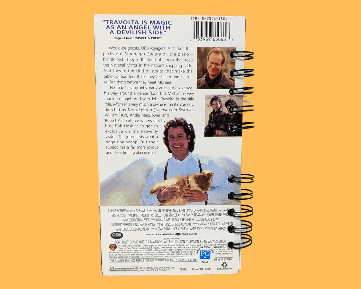 Michael VHS Movie Notebook