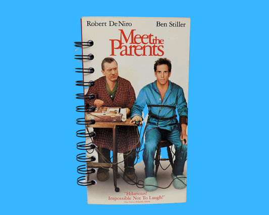 Rencontrez les parents VHS Movie Notebook