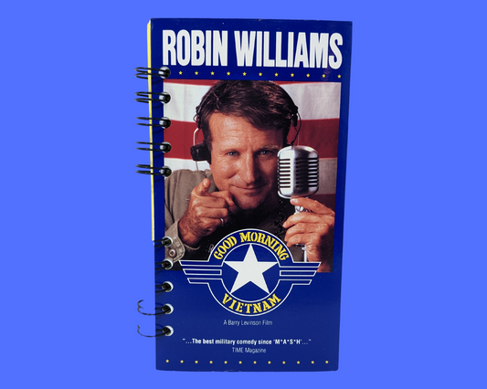 Good Morning Vietnam VHS Movie Notebook