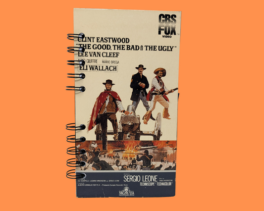 The Good, The Bad & The Ugly VHS Movie Notebook