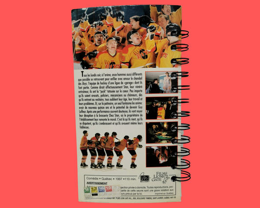 Cahier de film VHS Les Boys