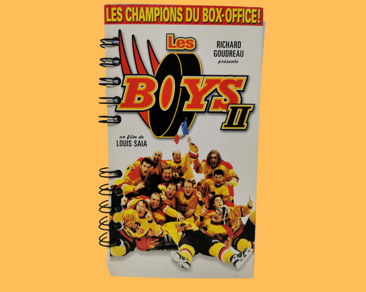 Cahier de film VHS Les Boys II