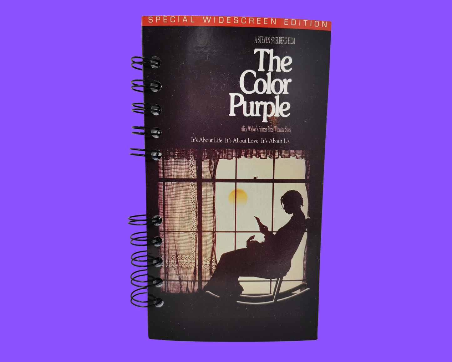 The Color Purple VHS Movie Notebook