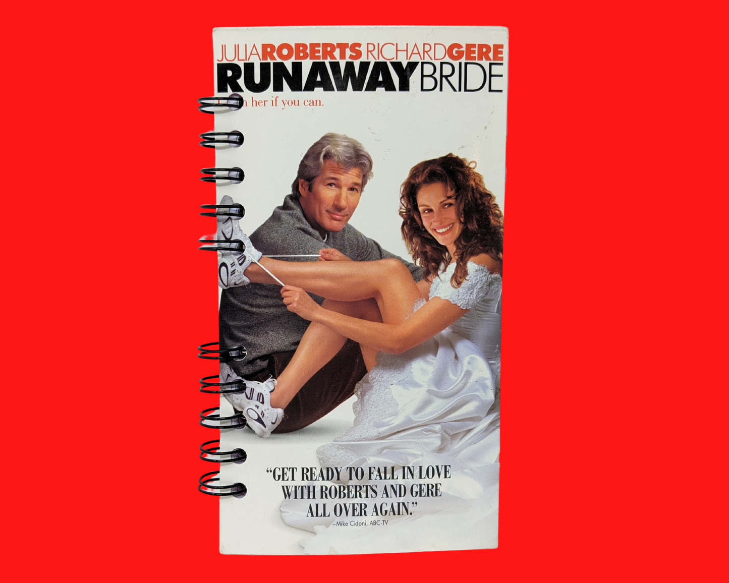 Cahier de film VHS de Runaway Bride