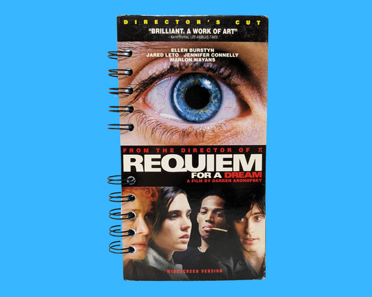 Requiem For A Dream VHS Movie Notebook