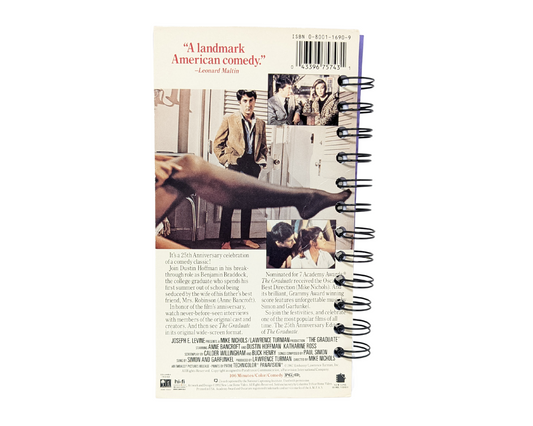 The Graduate VHS Movie Notebook