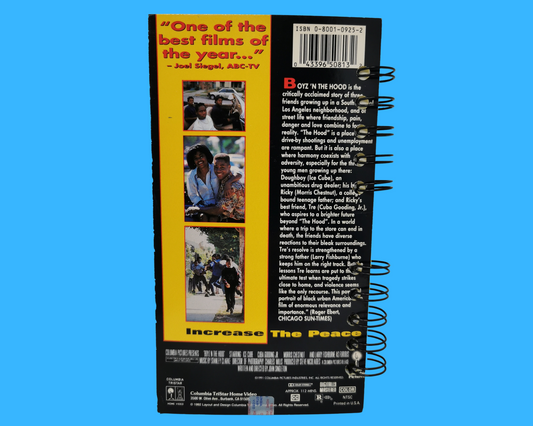 Cahier de film VHS Boyz N The Hood