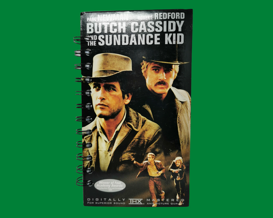 Butch Cassidy and the Sundance Kid VHS Movie Notebook