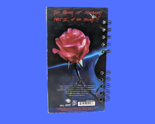 The Making of Estranged Guns N 'Roses Partie IV de la trilogie VHS Movie Notebook