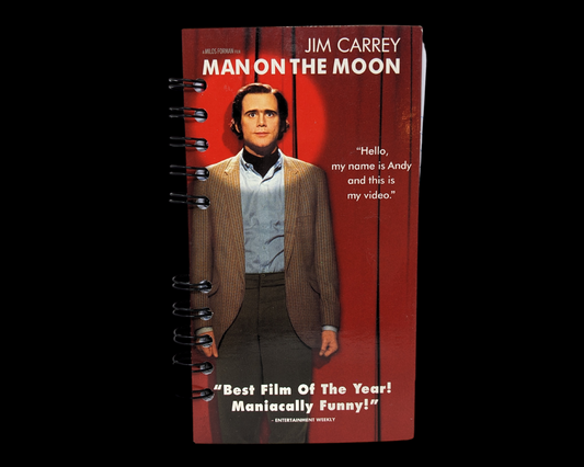 Man On The Moon VHS Movie Notebook