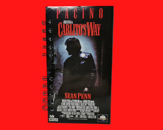 Carlito's Way VHS Movie Notebook