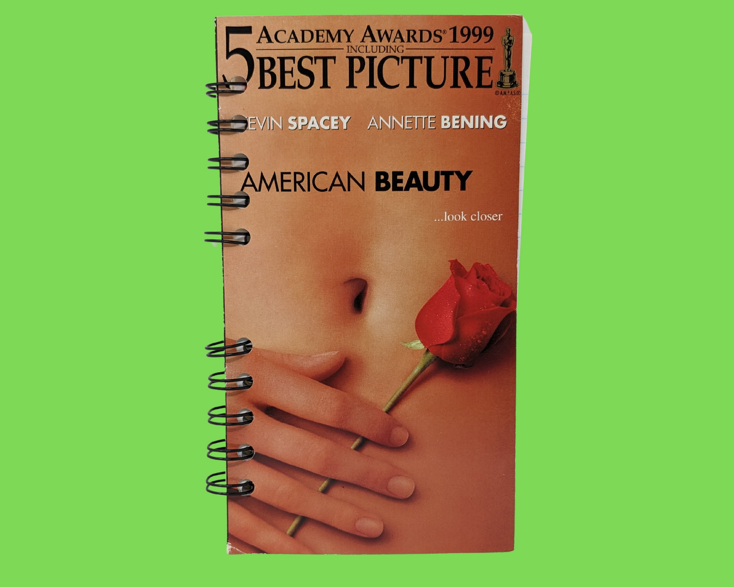 American Beauty VHS Movie Notebook