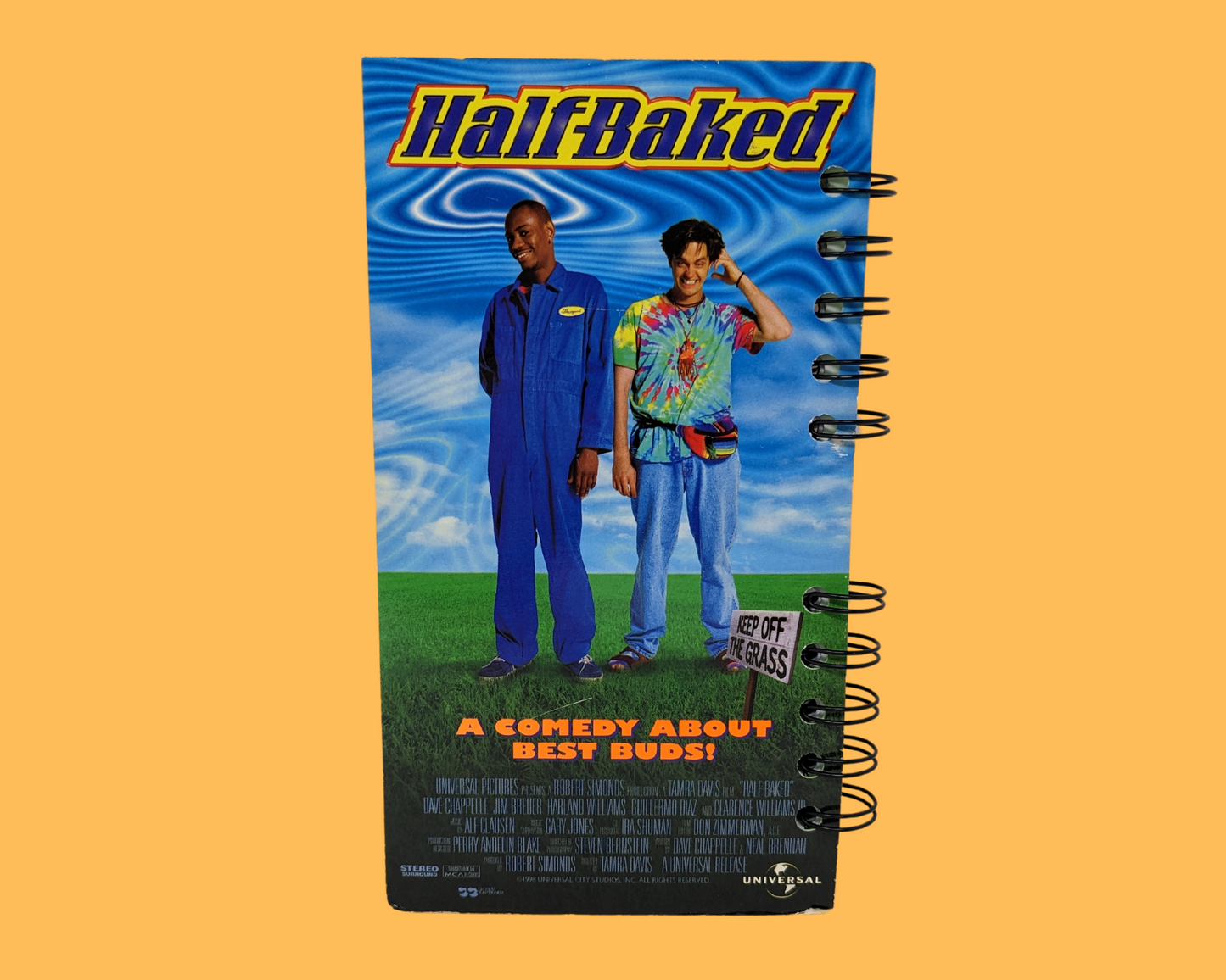 Half Baked VHS Movie Notebook