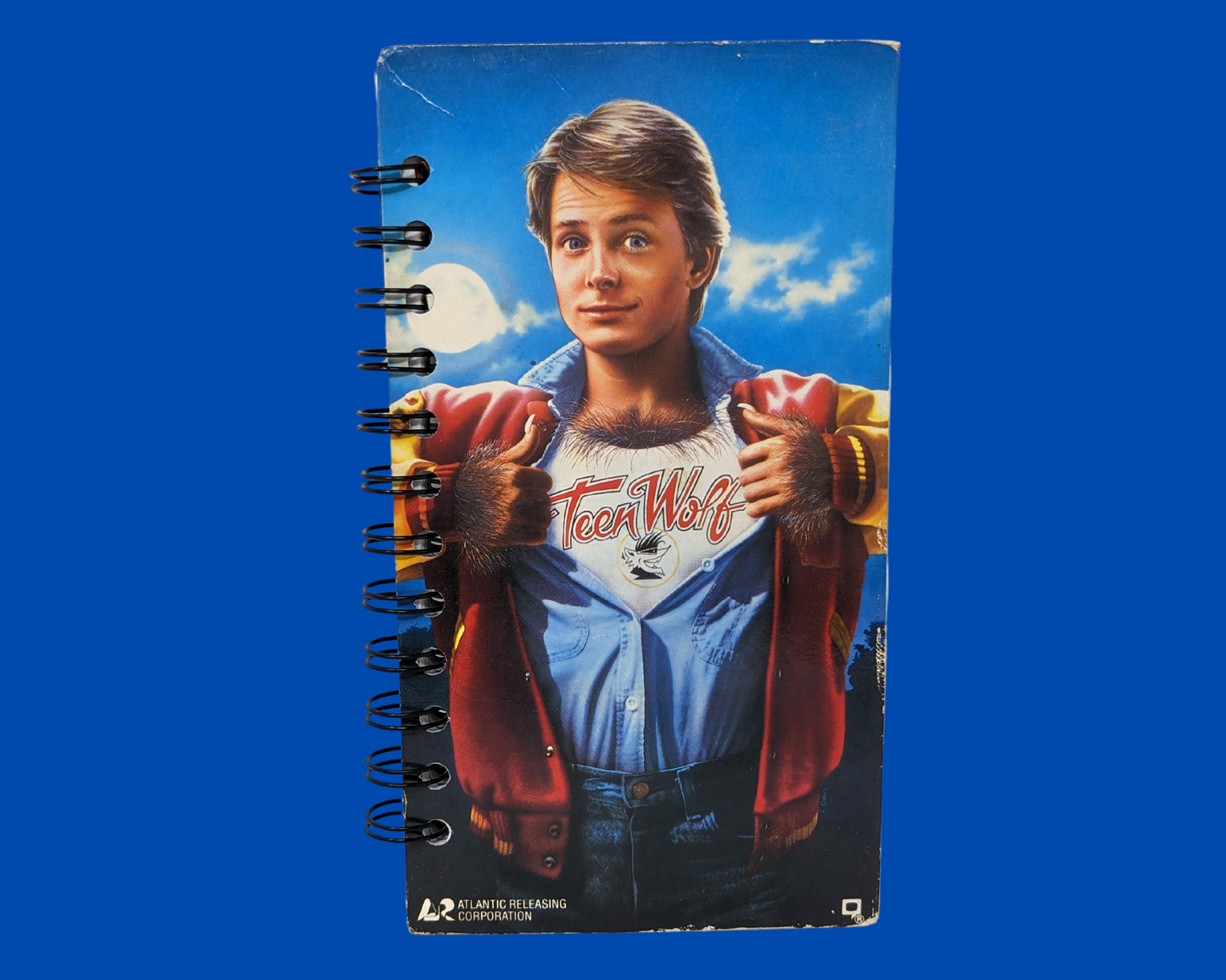 Cahier de film Teen Wolf VHS