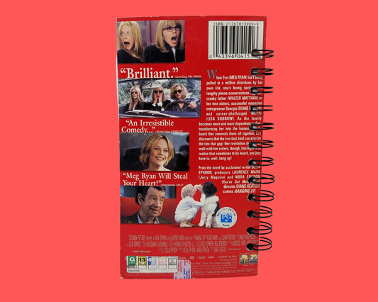 Cahier de film VHS suspendu