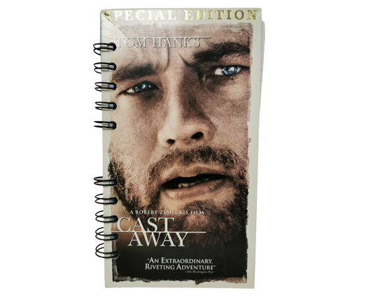 Cast Away VHS Movie Notebook