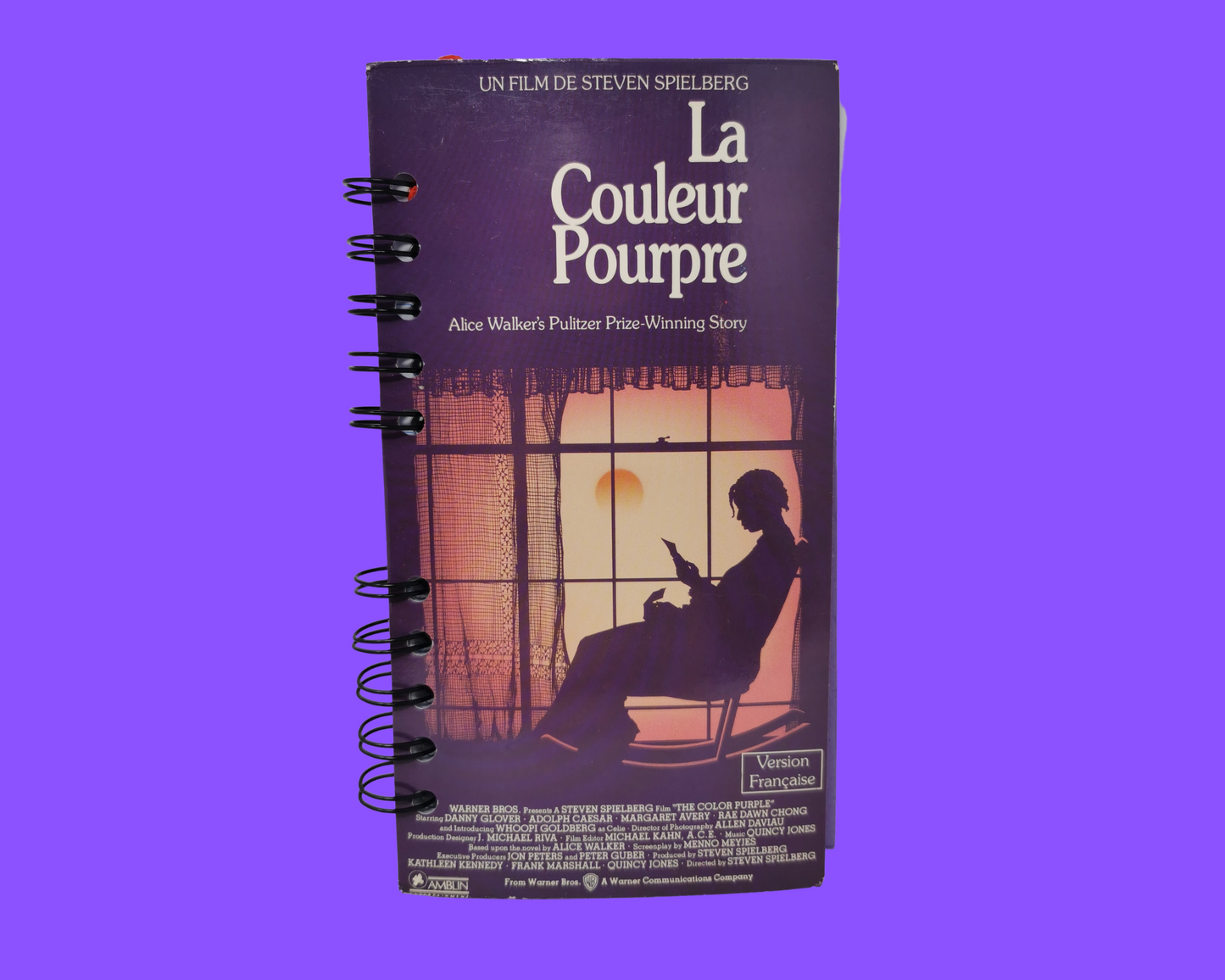 The Color Purple VHS Movie Notebook