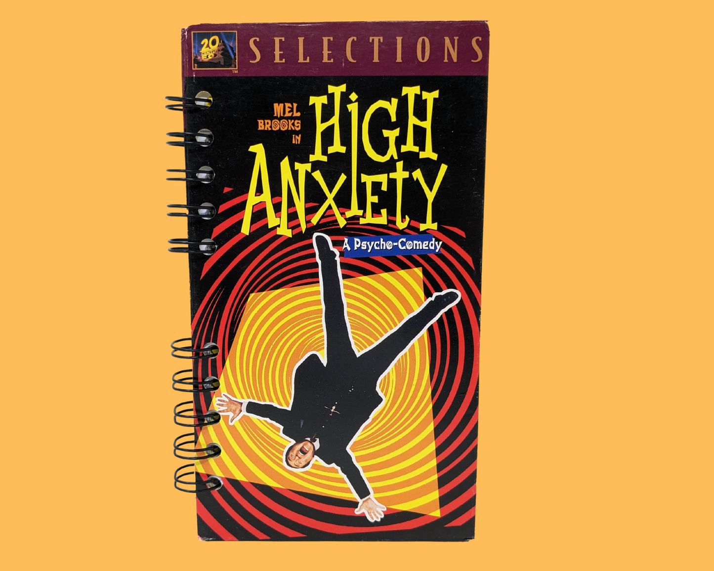 High Anxiety VHS Movie Notebook