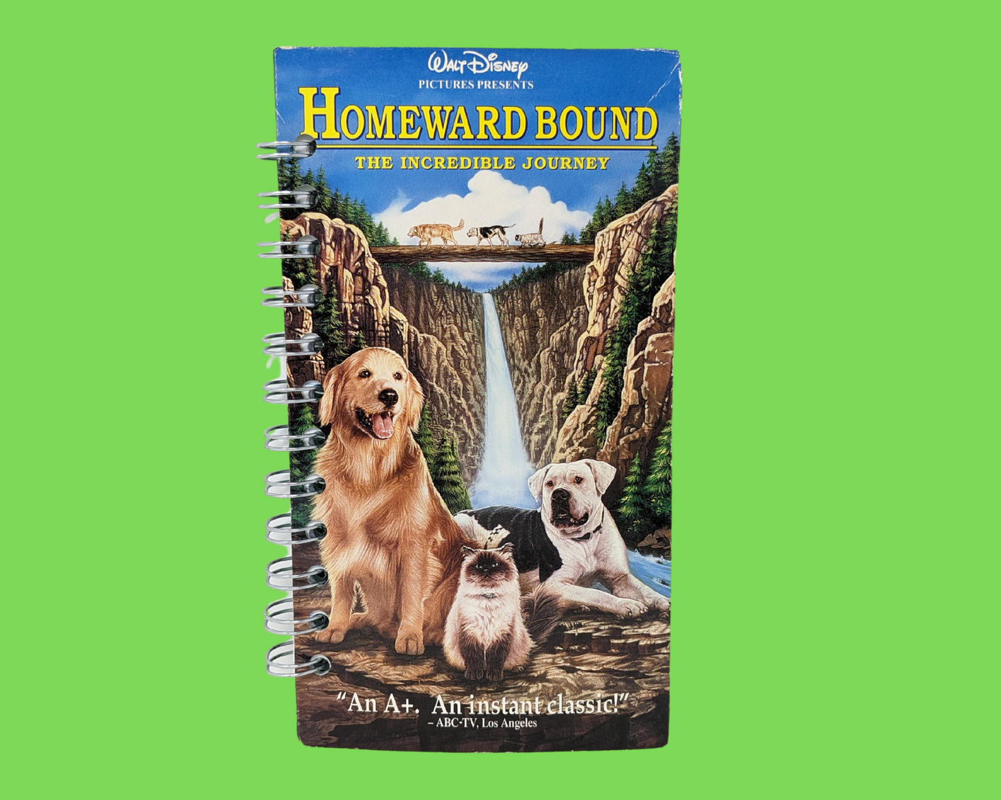 Homeward Bound VHS Movie Notebook