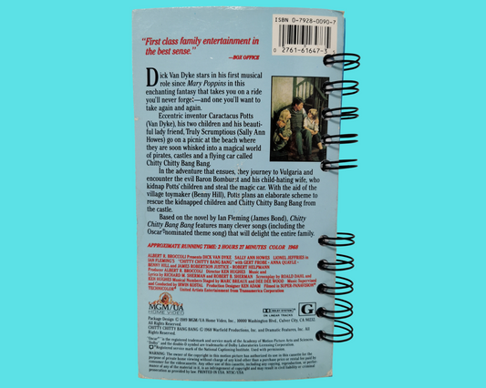 Chitty Chitty Bang Bang VHS Movie Notebook