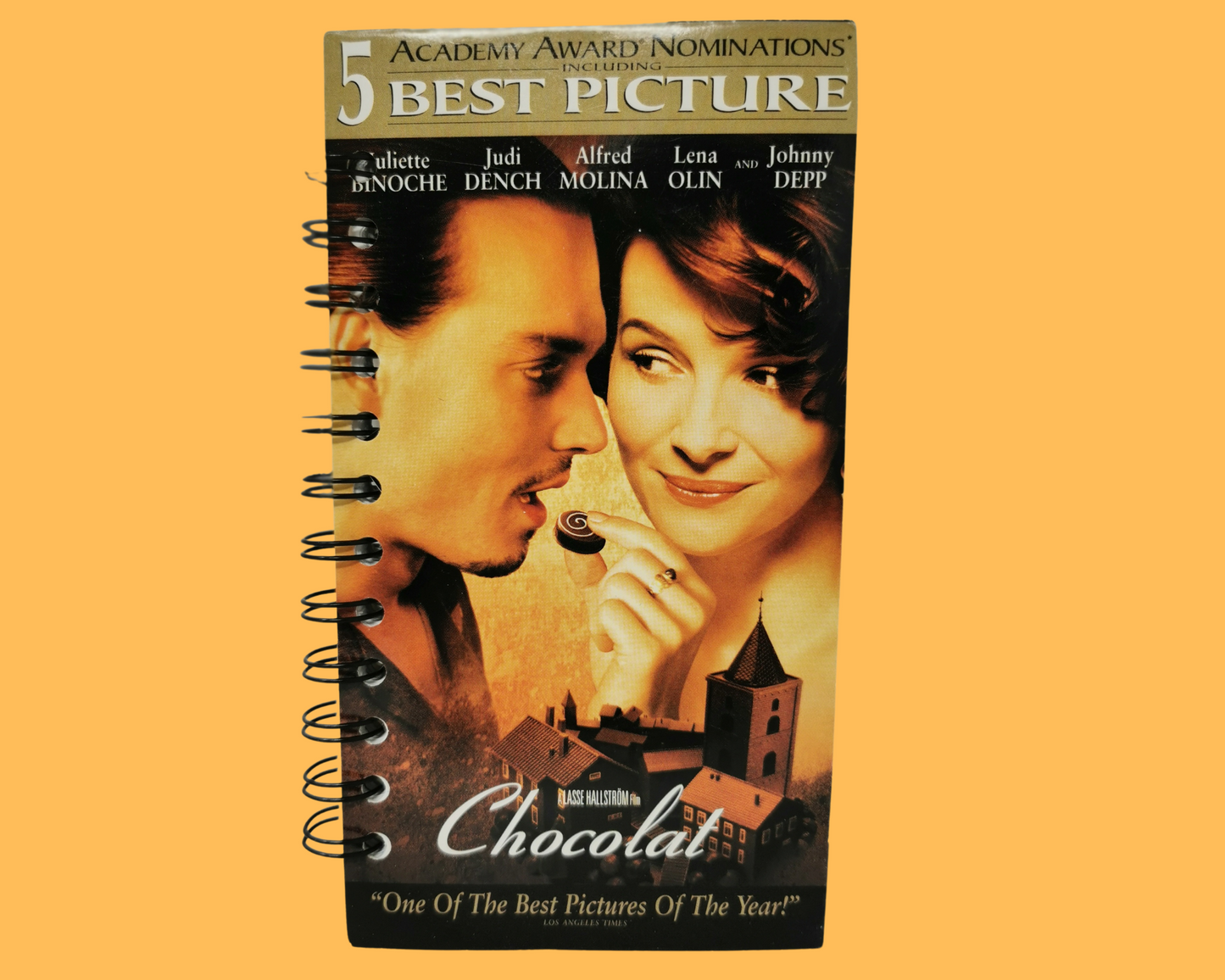 Chocolat VHS Movie Notebook