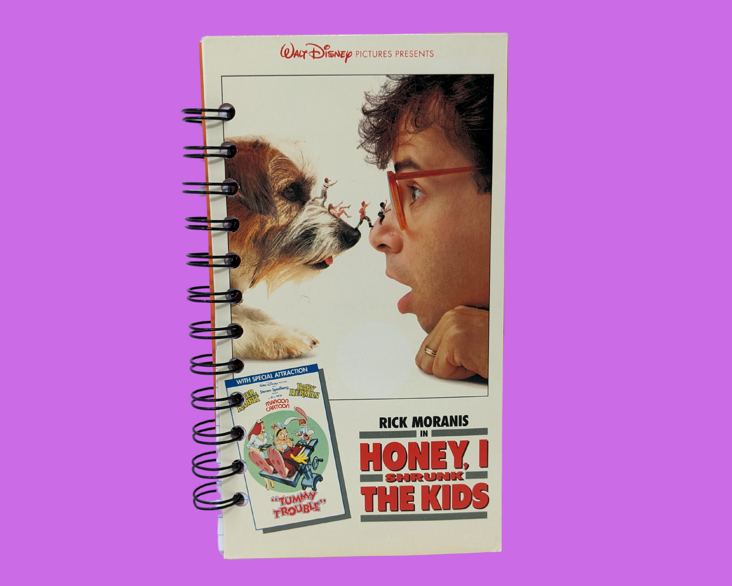 Chérie, j'ai rétréci les enfants VHS Movie Notebook