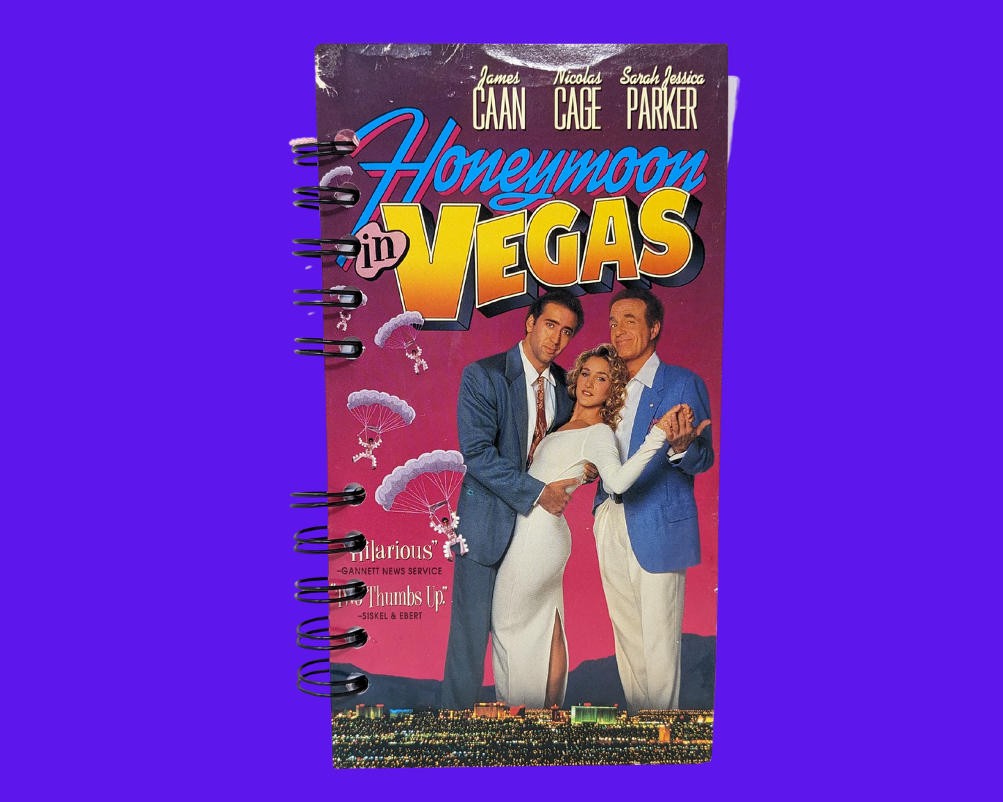 Lune de miel à Vegas Cahier de film VHS