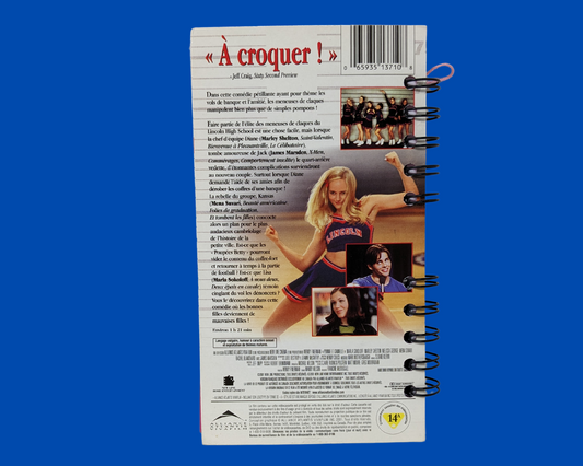 Sugar and Spice French Version VHS Movie Notebook