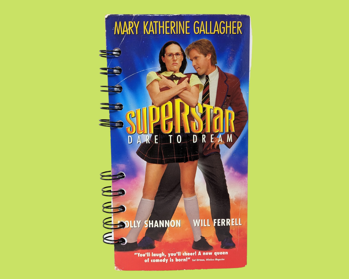 Superstar VHS Movie Notebook