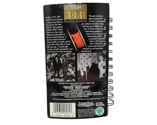 Cahier de film VHS Citizen Kane