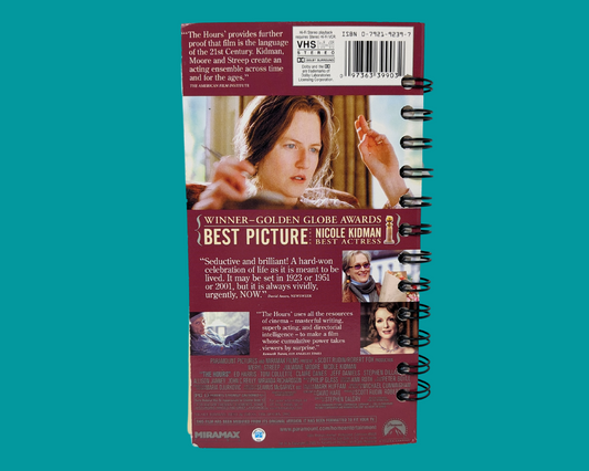 The Hours VHS Movie Notebook