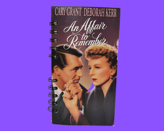 An Affair to Remember VHS Movie Notebook