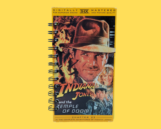 Cahier VHS Indiana Jones et le Temple Maudit