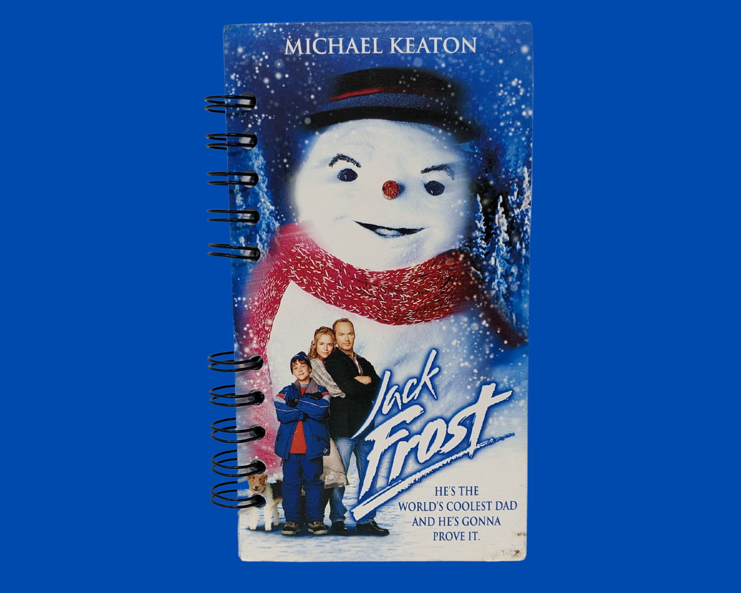 Jack Frost VHS Movie Notebook