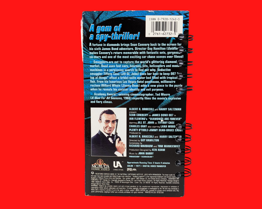 James Bond You Only Live Twice VHS Movie Notebook