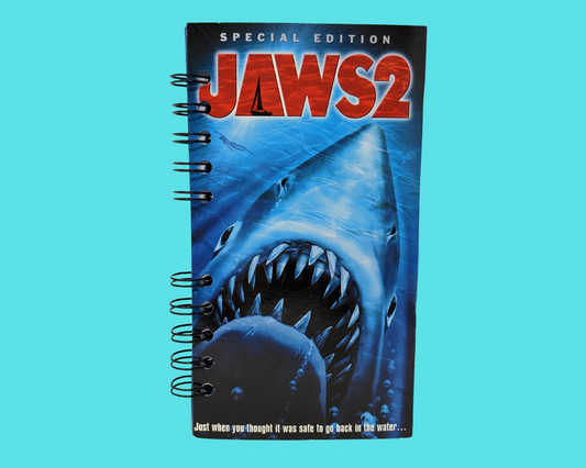 Jaws 2 VHS Movie Notebook