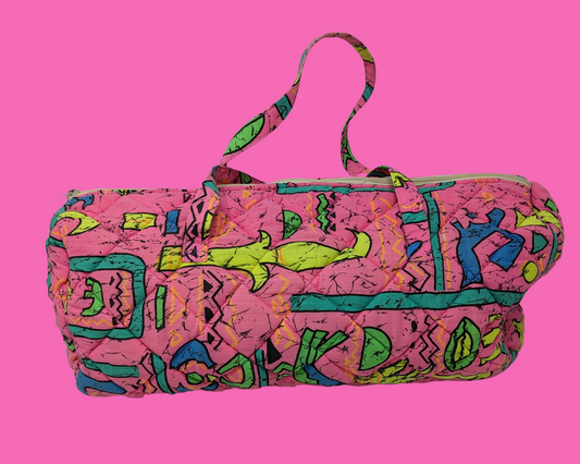 Sac à bandoulière rigide vintage des années 1990, Pin-Up Ladies, 7-Up Ad