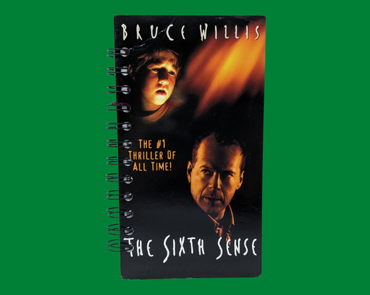 The Sixth Sense VHS Movie Notebook