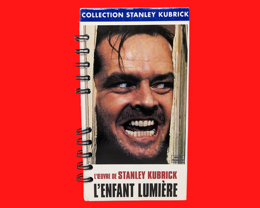 The Shining French Version VHS Movie Notebook