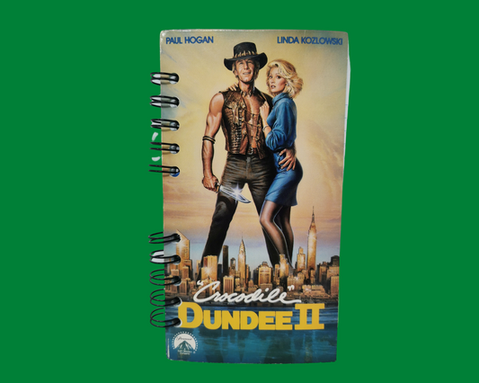 Cahier de film VHS Crocodile Dundee II