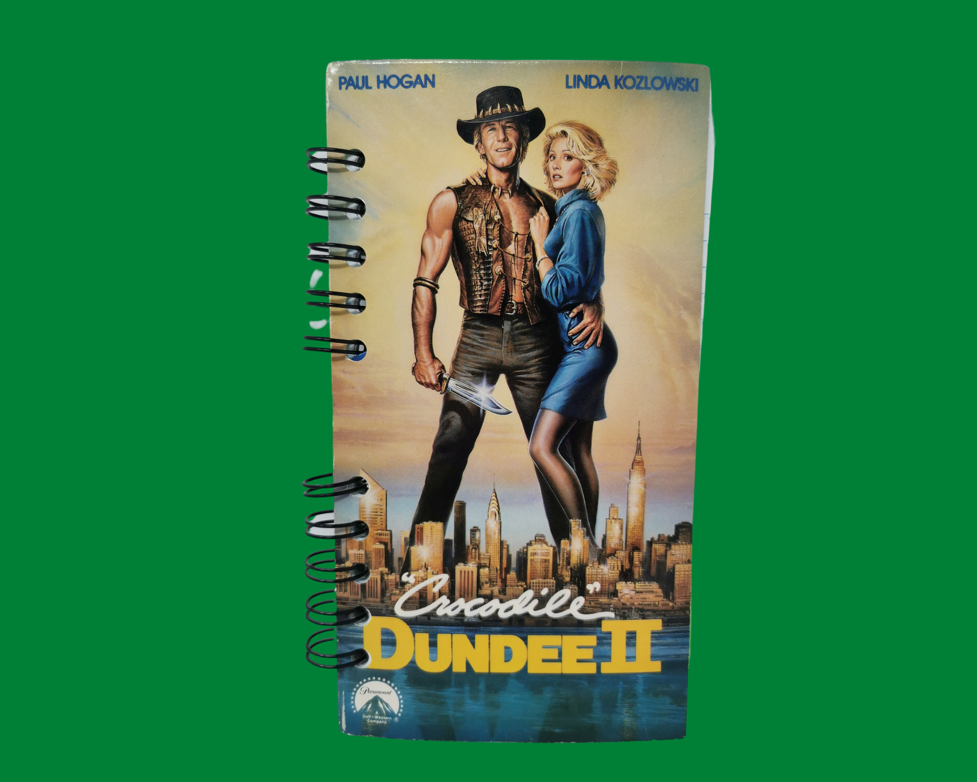 Crocodile Dundee II VHS Movie Notebook – myretrospectioninc
