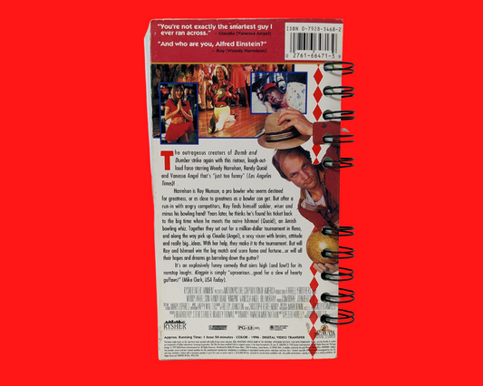 Kingpin VHS Movie Notebook