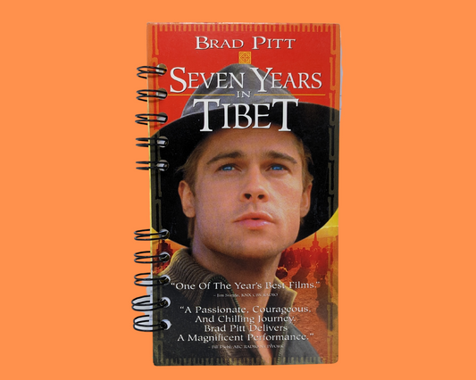 Seven Years In Tibet VHS Movie Notebook