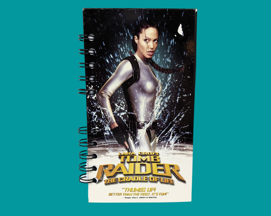 Lara Croft Tomb Raider The Cradle of Life VHS Movie Notebook