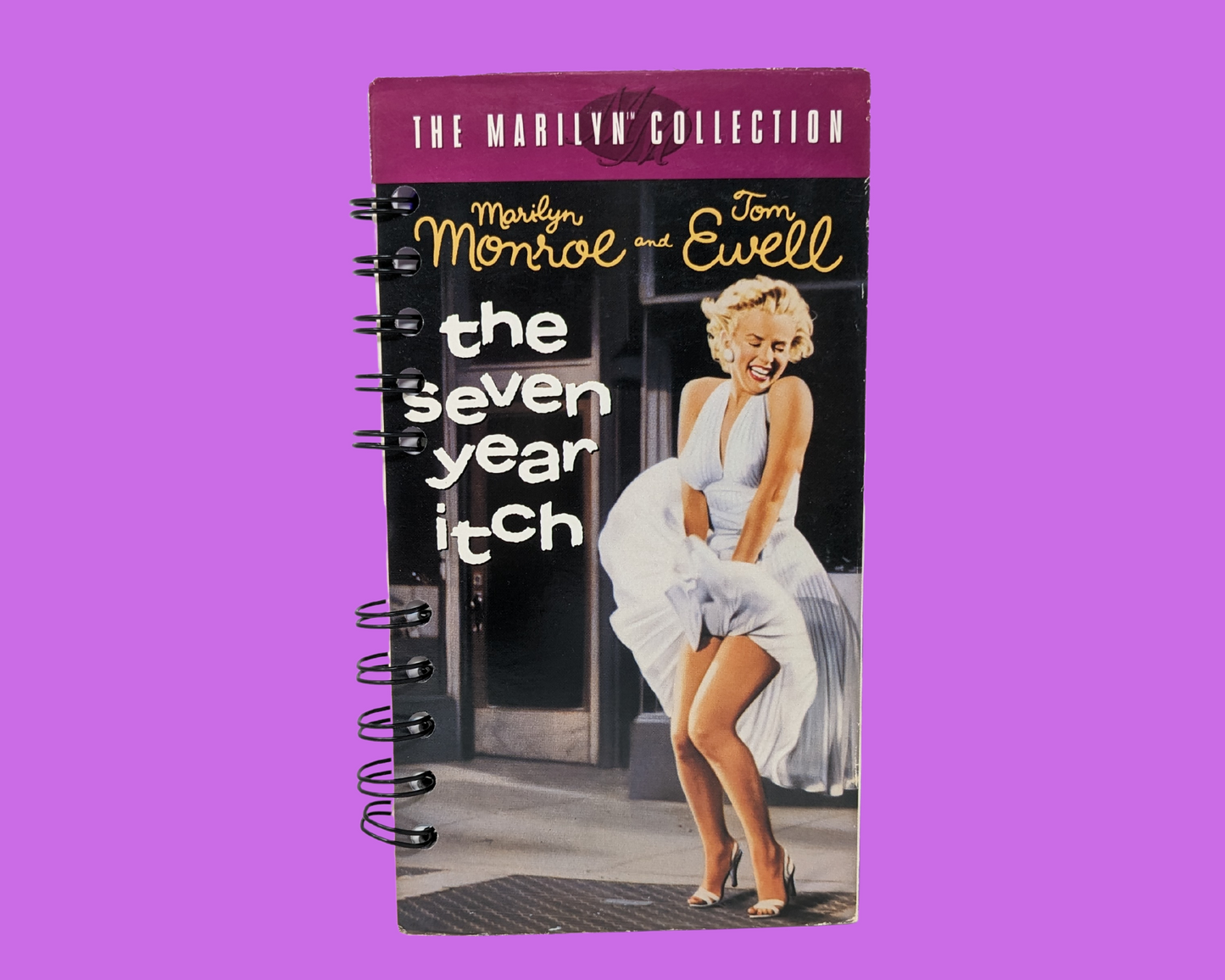 The Seven Year Itch VHS Movie Notebook