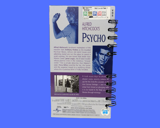 Cahier de film Psycho VHS